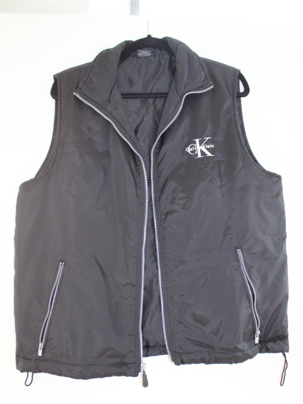 Calvin Klein Men's Black Quilted Vest